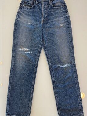 Moussy Vintage Gulfport Wide Straight-Leg Jean
